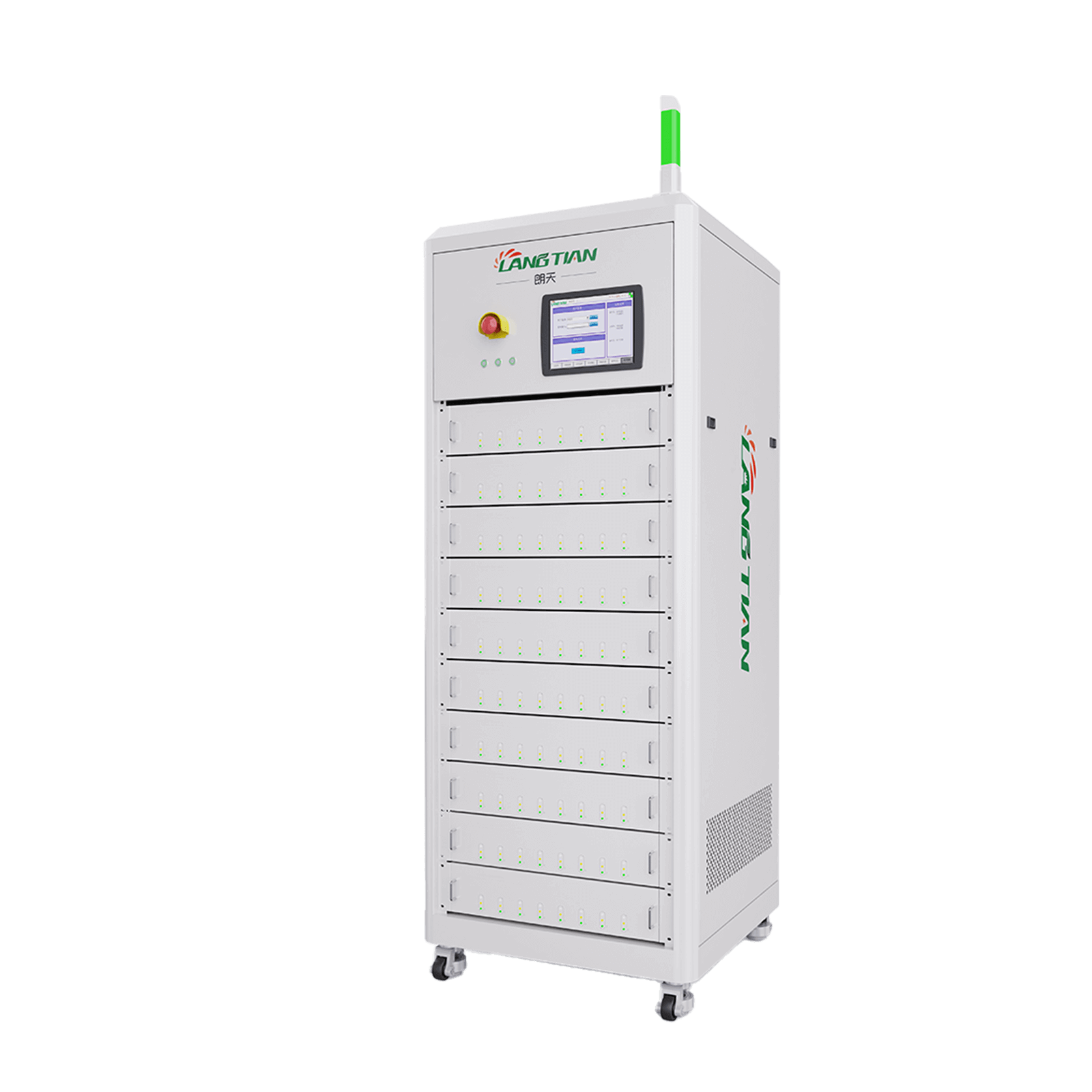 Front view of Langtian battery analyzer 30A for battery health test