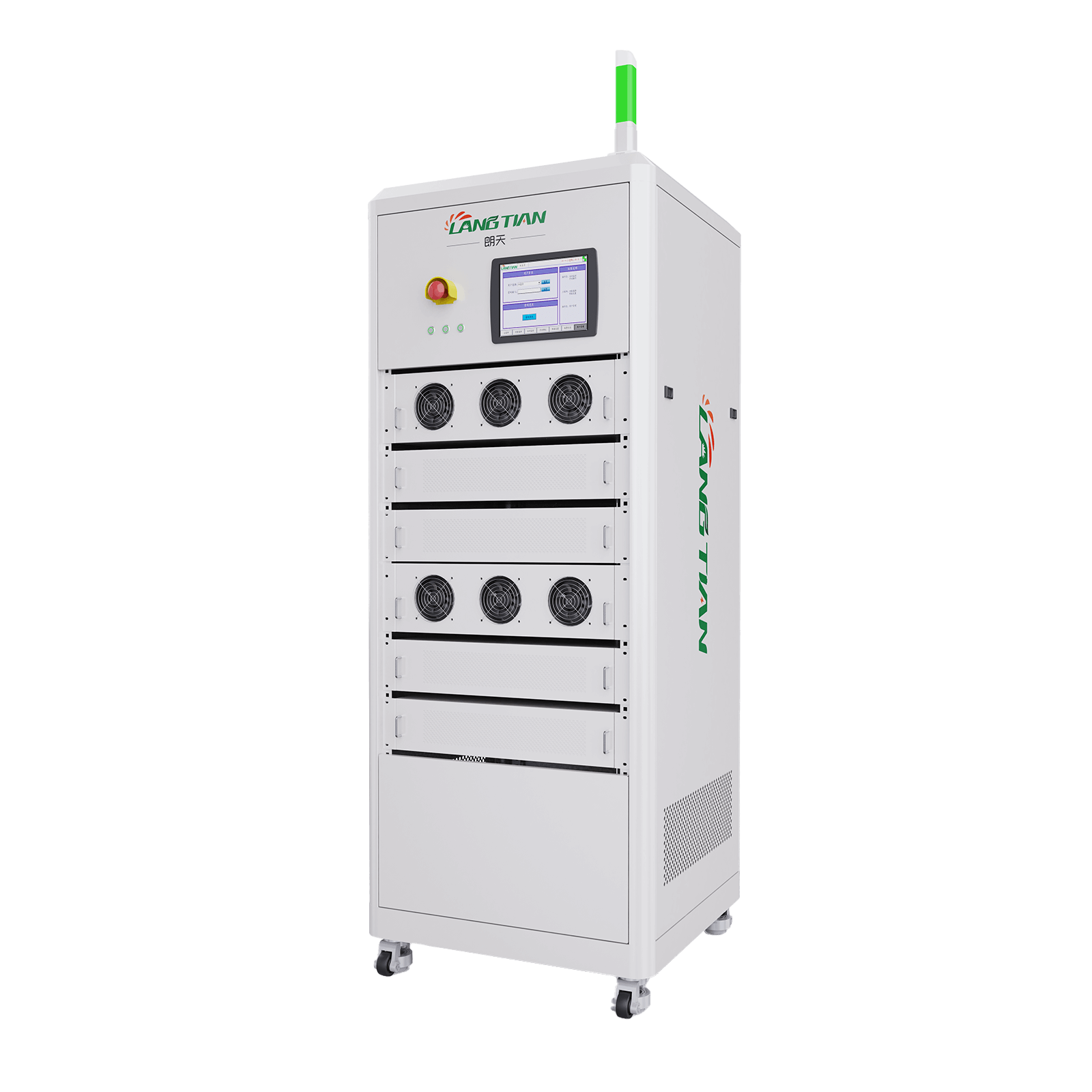 Front view of Langtian battery analyzer 60A for battery capacity tester