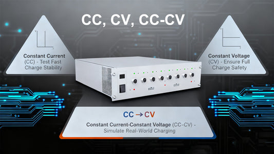 Why Use CC, CV, and CC–CV Modes in Battery Testing?